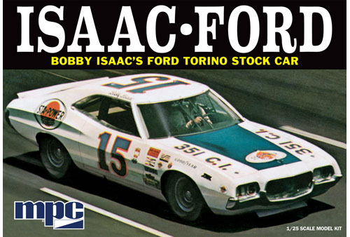 1972 Ford Torino Stock Car  Bobby Isaac #15 Sta-Power