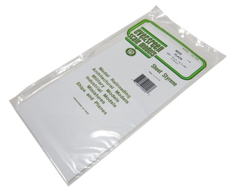 9020 12" x 6" Sheets .020" thickness 3 per pack