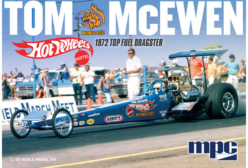 Tom Mongoose McEwen 1972 Rear Engine Dragster (Hot Wheels)